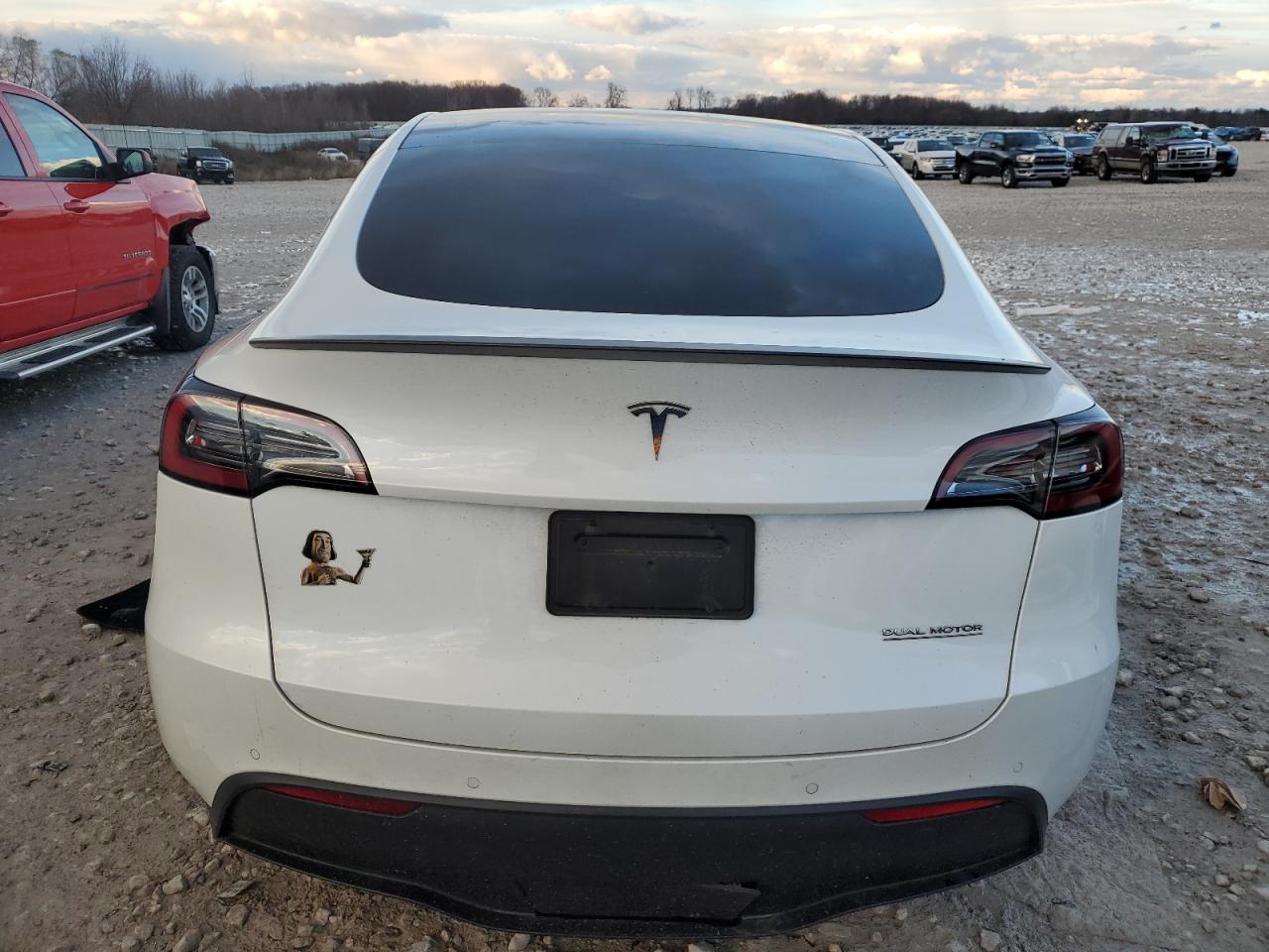 2022 TESLA MODEL Y  VIN:7SAYGDEF5NF554455