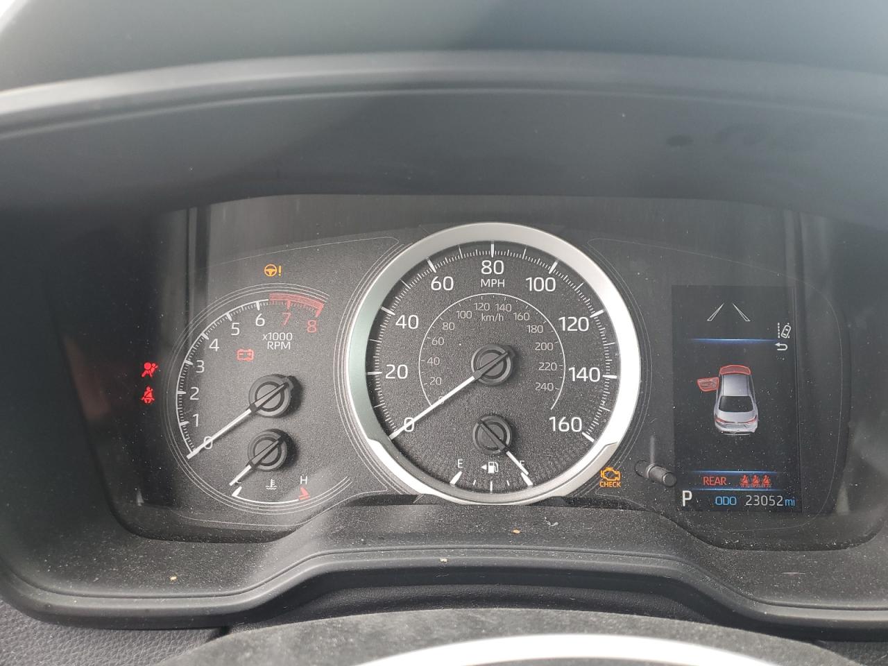 2022 TOYOTA COROLLA LE VIN:JTDEPMAE7N3009903