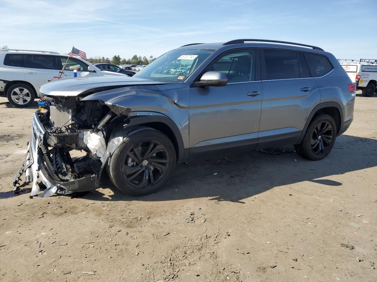 2023 VOLKSWAGEN ATLAS SE VIN:1V2KR2CA6PC556724