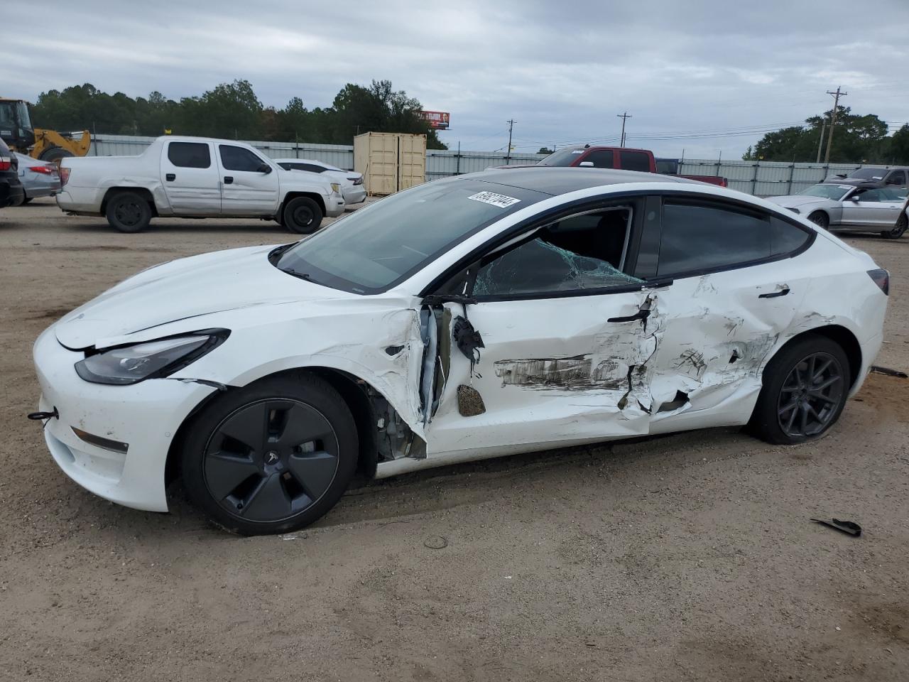 2022 TESLA MODEL 3  VIN:5YJ3E1EB5NF151648