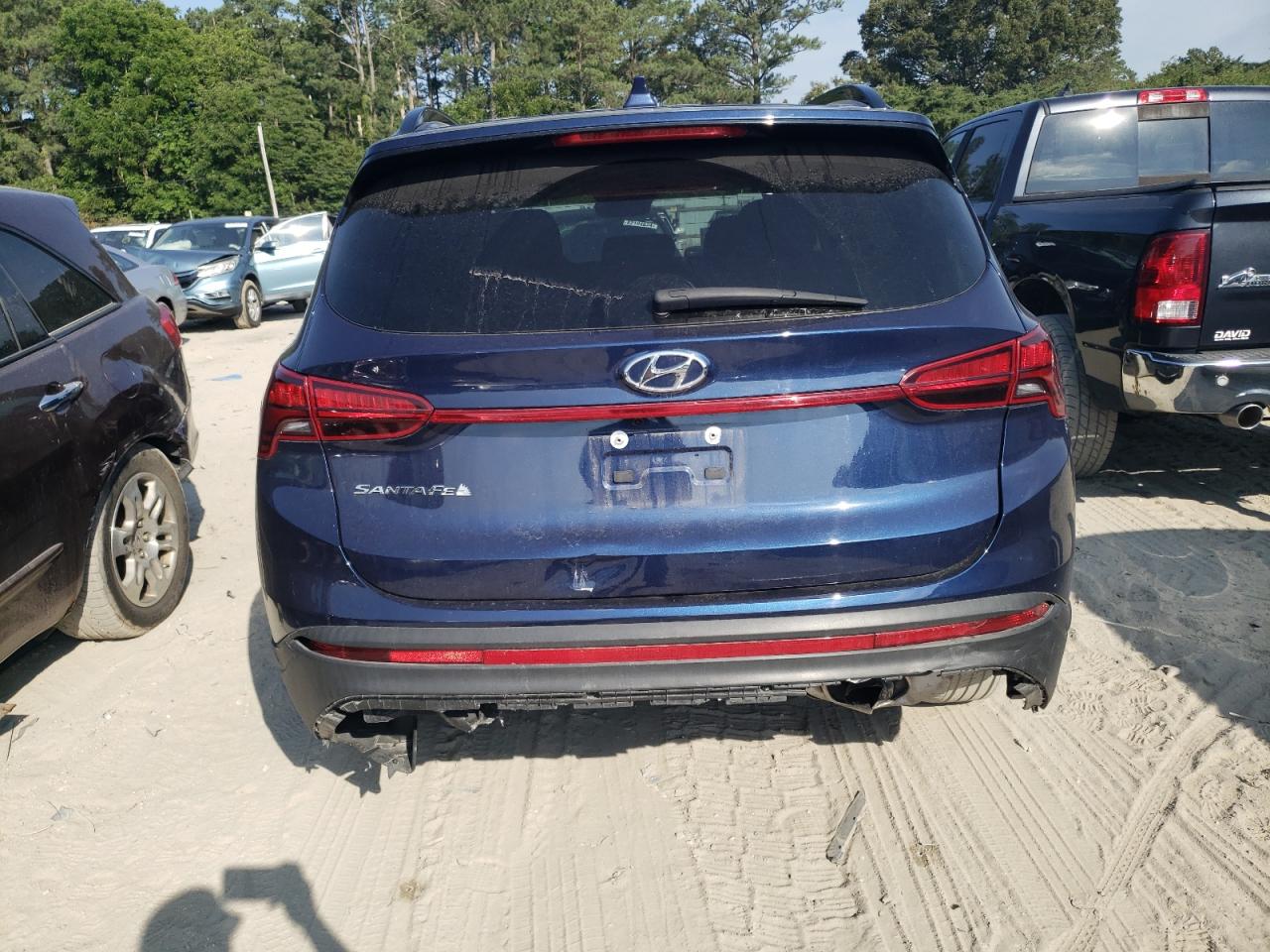 2022 HYUNDAI SANTA FE SEL VIN:5NMS64AJXNH428459