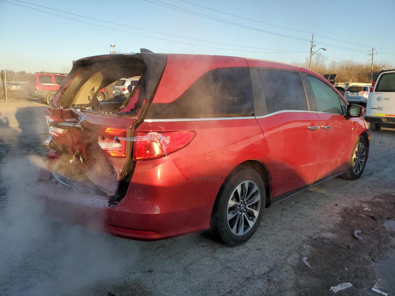 2022 HONDA ODYSSEY EXL VIN:5FNRL6H76NB036142