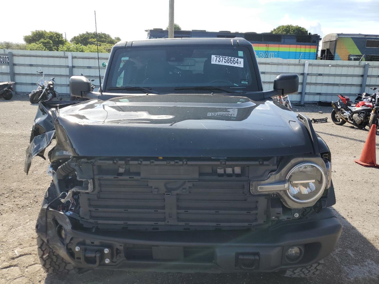 2023 FORD BRONCO BASE VIN:1FMEE5DH8PLA94380