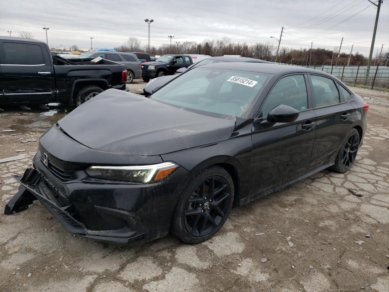 2023 HONDA CIVIC SPORT VIN:2HGFE2F57PH530127