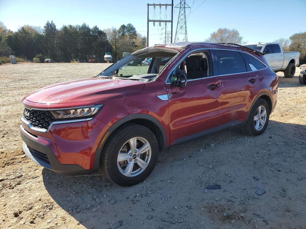 2022 KIA SORENTO LX VIN:5XYRG4LC4NG140344