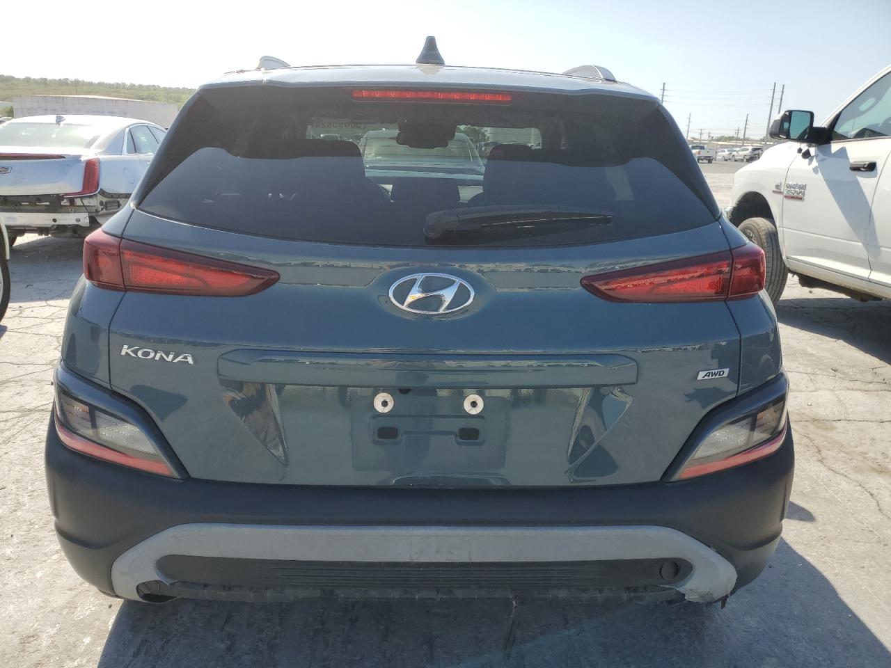 2022 HYUNDAI KONA SEL VIN:KM8K3CAB2NU859295