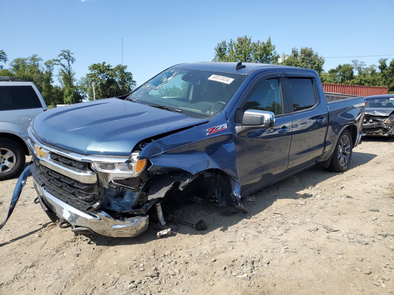 2024 CHEVROLET SILVERADO K1500 LT VIN:2GCUDDED3R1236586