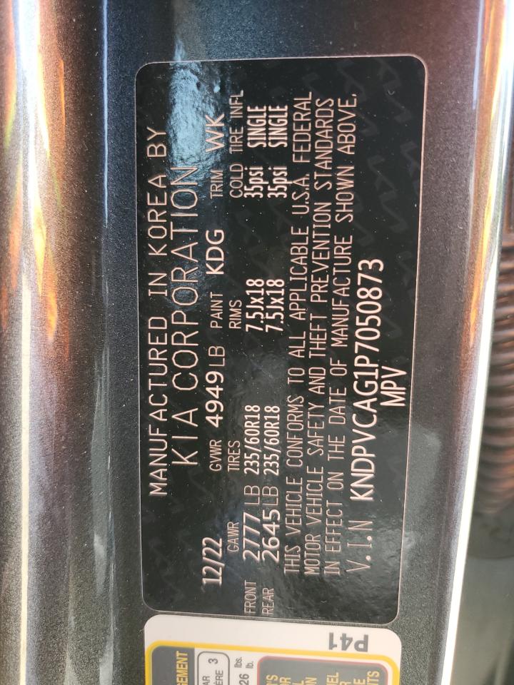 2023 KIA SPORTAGE EX VIN:KNDPVCAG1P7050873