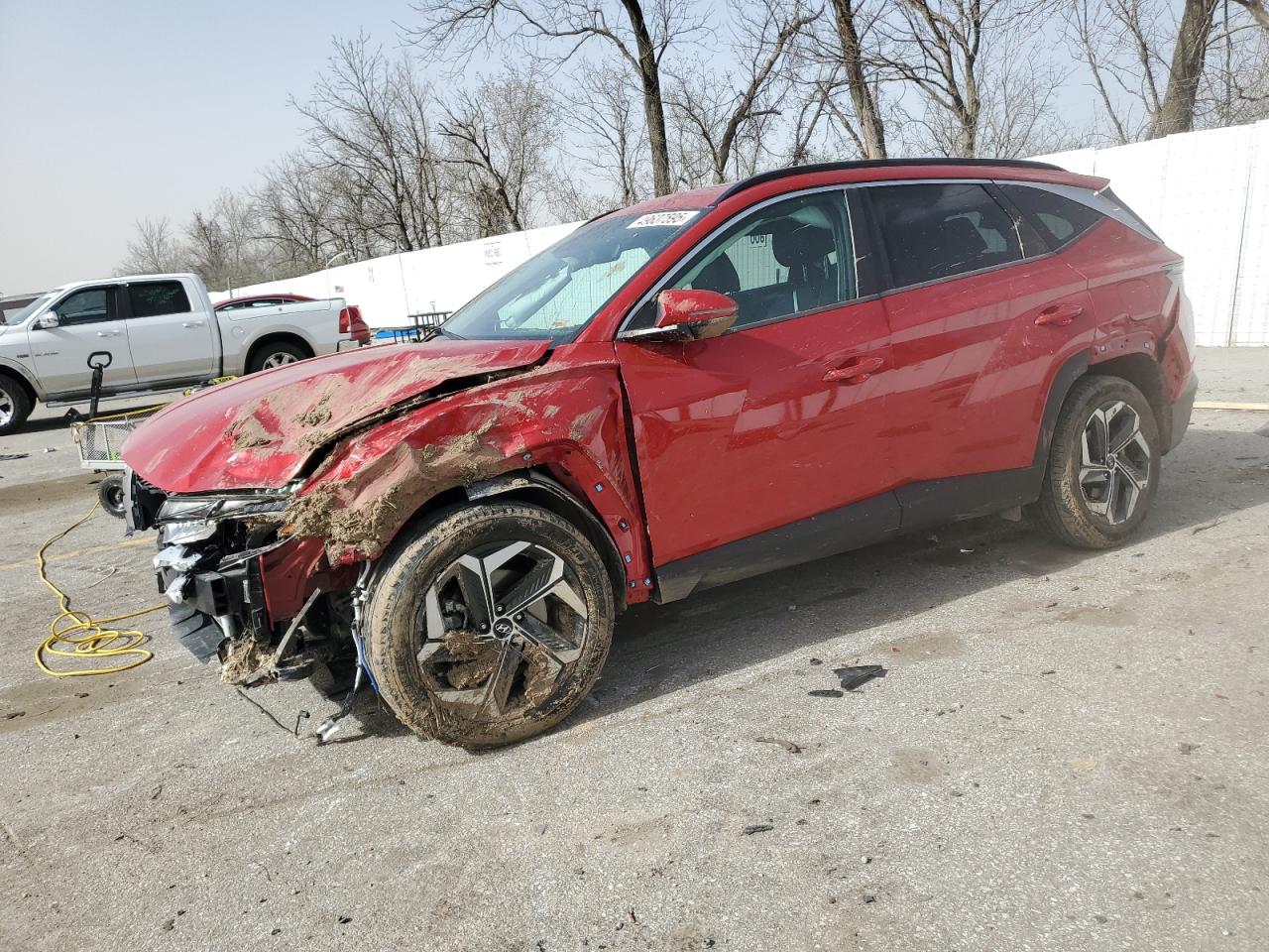 2022 HYUNDAI TUCSON SEL VIN:5NMJCCAE7NH064616