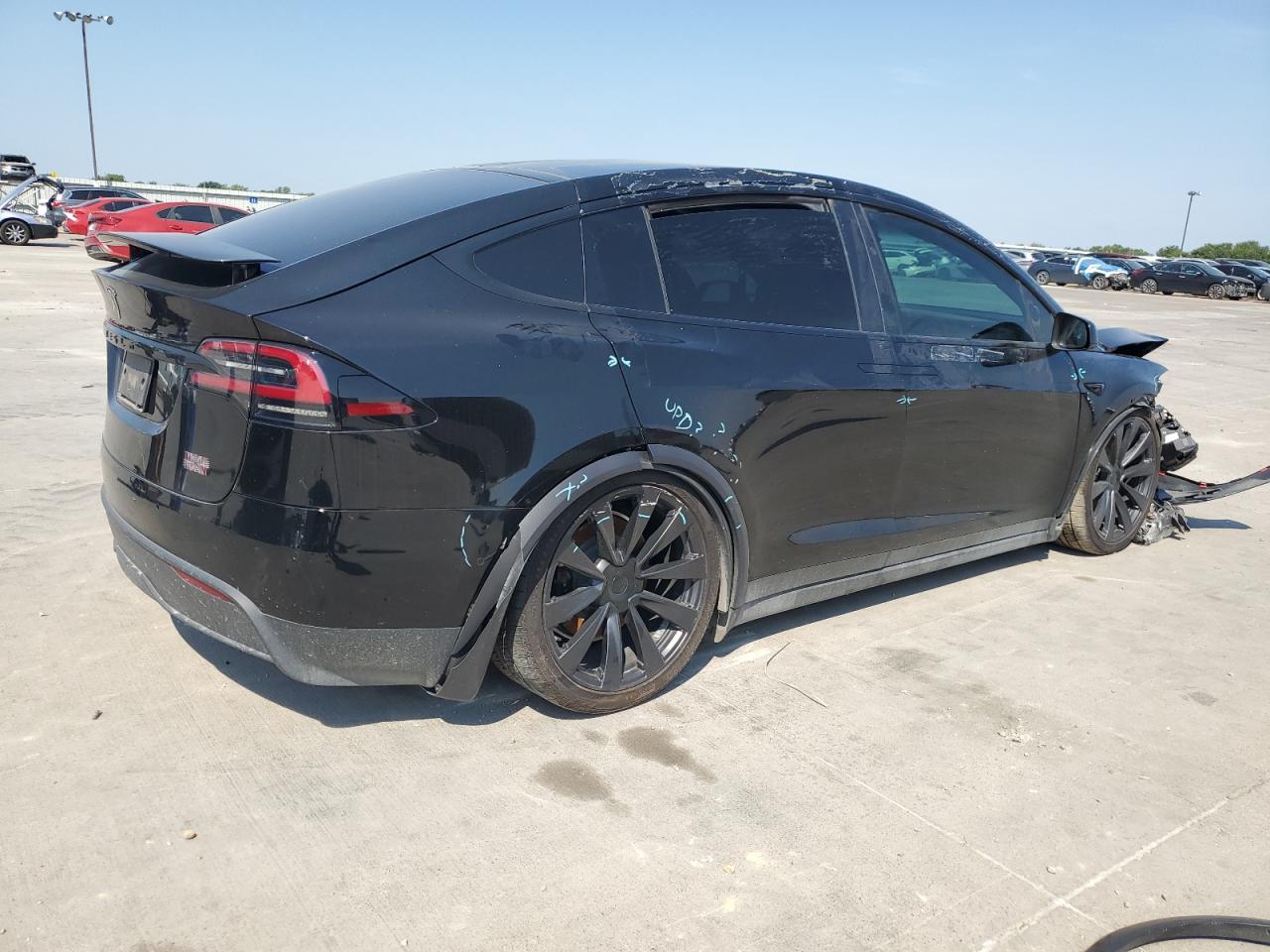 2022 TESLA MODEL X VIN:7SAXCBE68NF341446