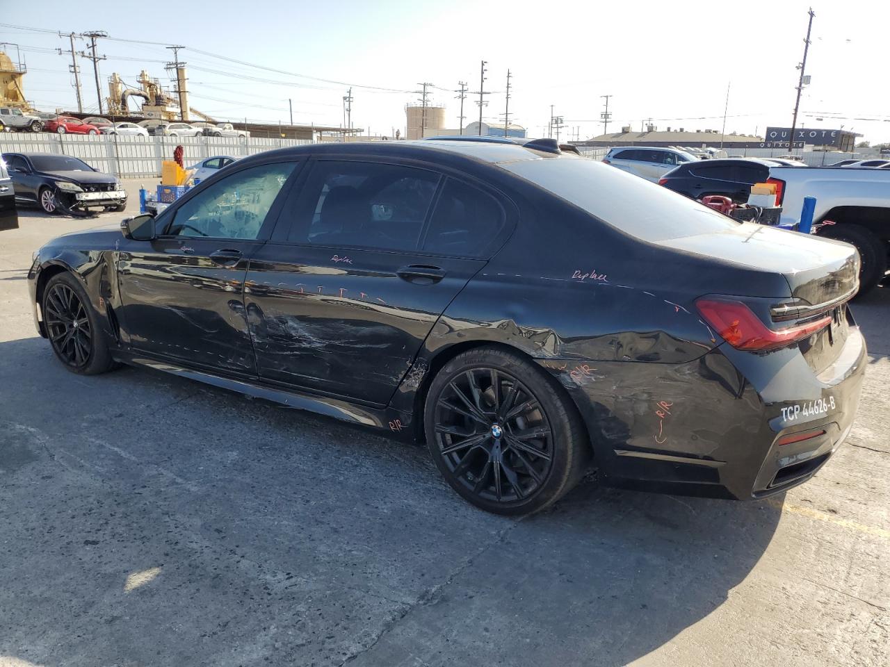 2022 BMW 740 I VIN:WBA7T2C07NCH95602