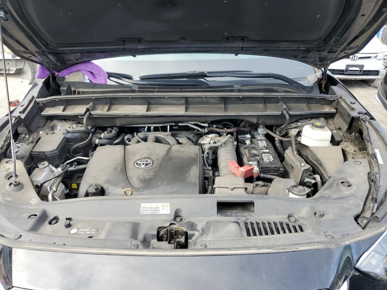 2022 TOYOTA HIGHLANDER XLE VIN:5TDGZRBH3NS570302