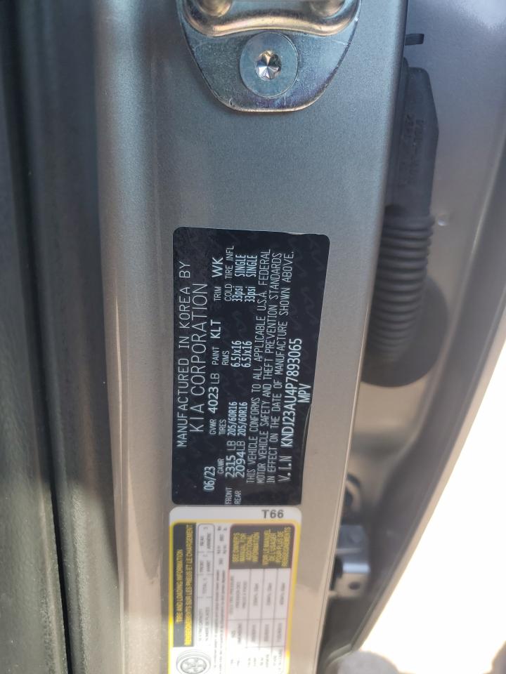 2023 KIA SOUL LX VIN:KNDJ23AU4P7893065