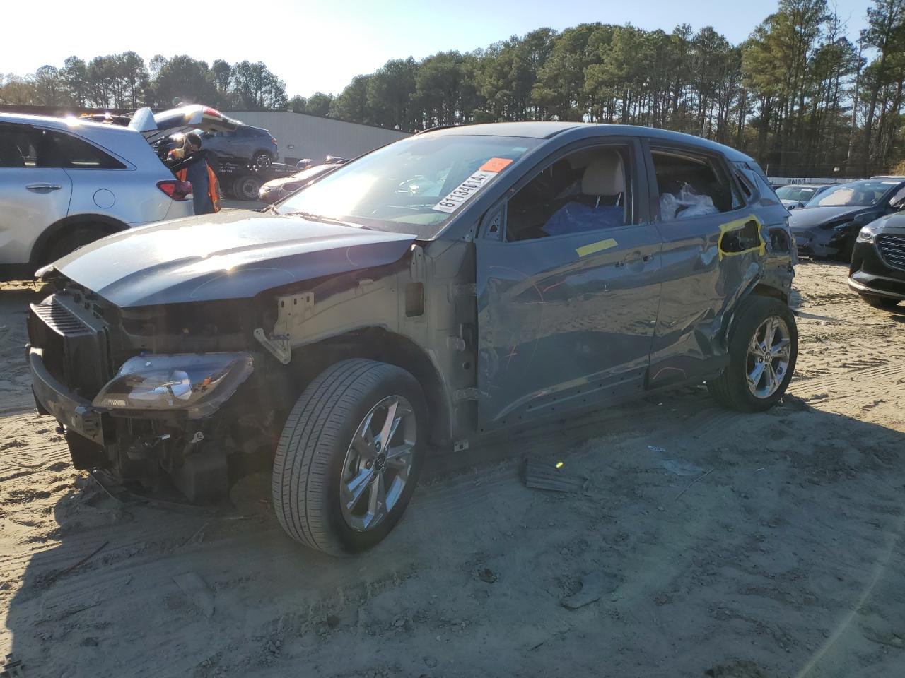 2022 HYUNDAI KONA SEL VIN:KM8K62ABXNU881319