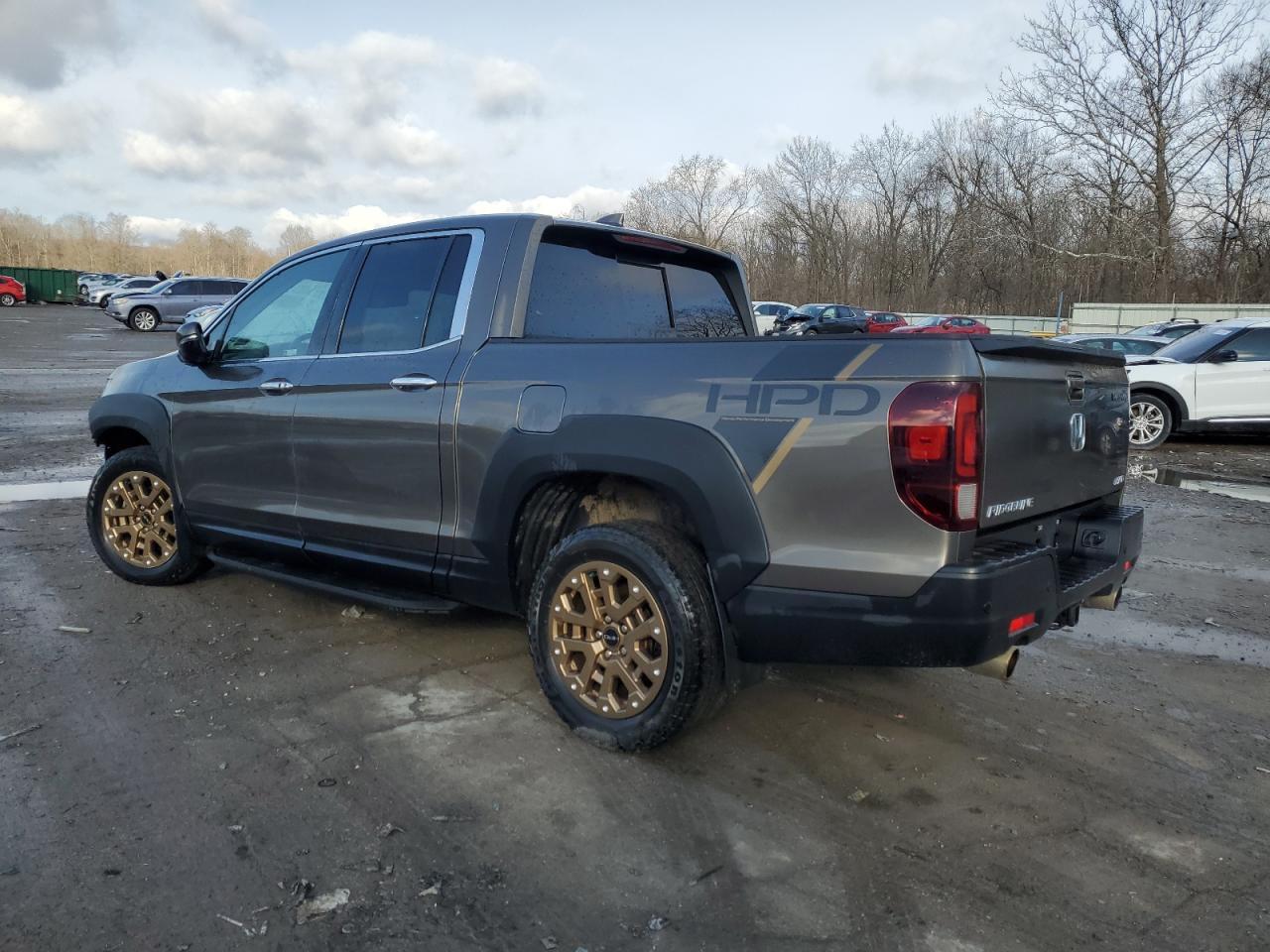 2022 HONDA RIDGELINE RTL VIN:5FPYK3F74NB003101
