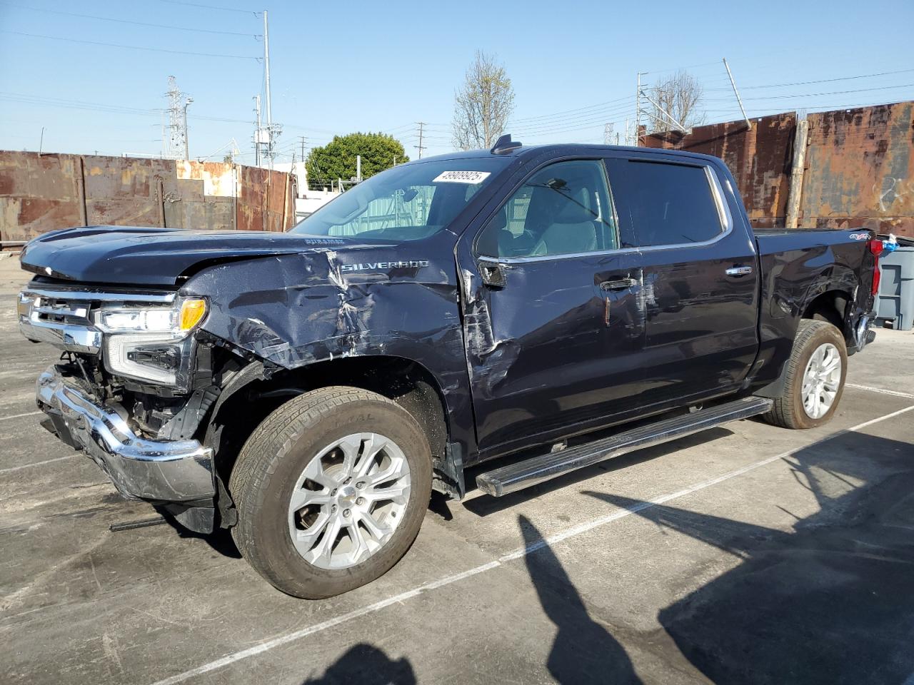 2022 CHEVROLET SILVERADO K1500 LTZ VIN:1GCUDGET3NZ594717