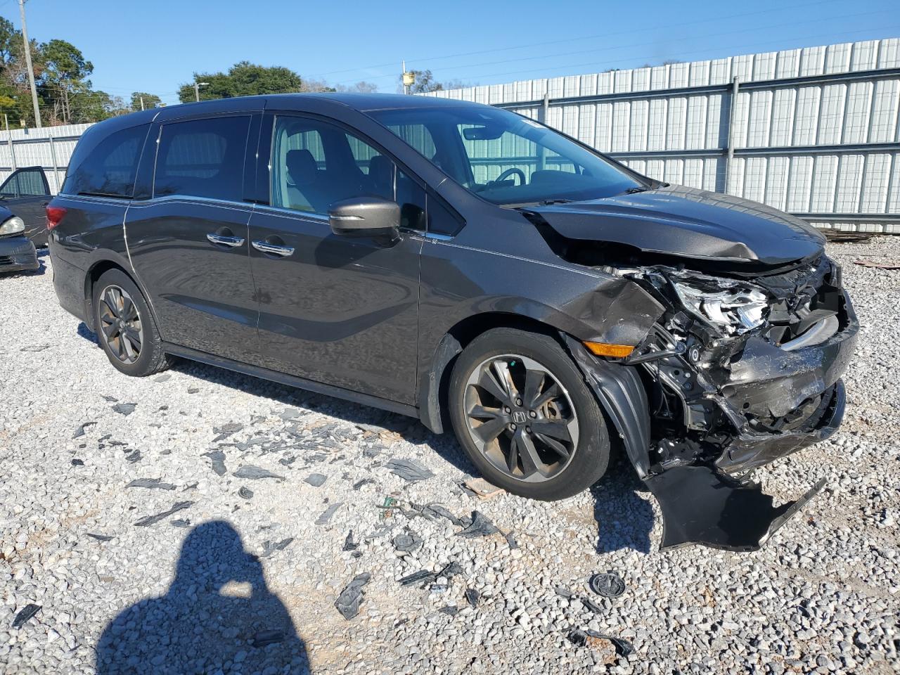 2022 HONDA ODYSSEY ELITE VIN:5FNRL6H94NB027313