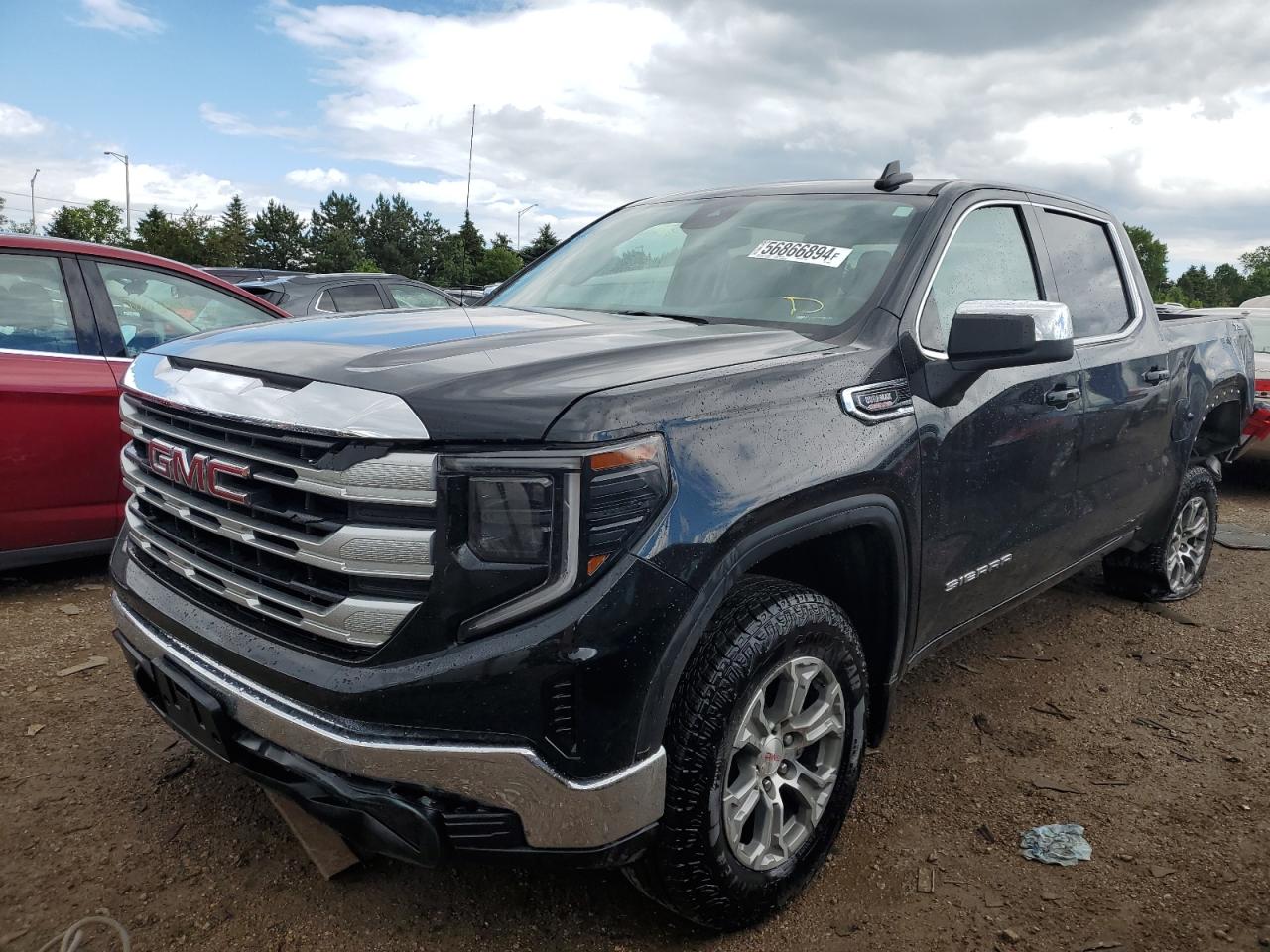 2022 GMC SIERRA K1500 SLE VIN:3GTUUBET5NG646366