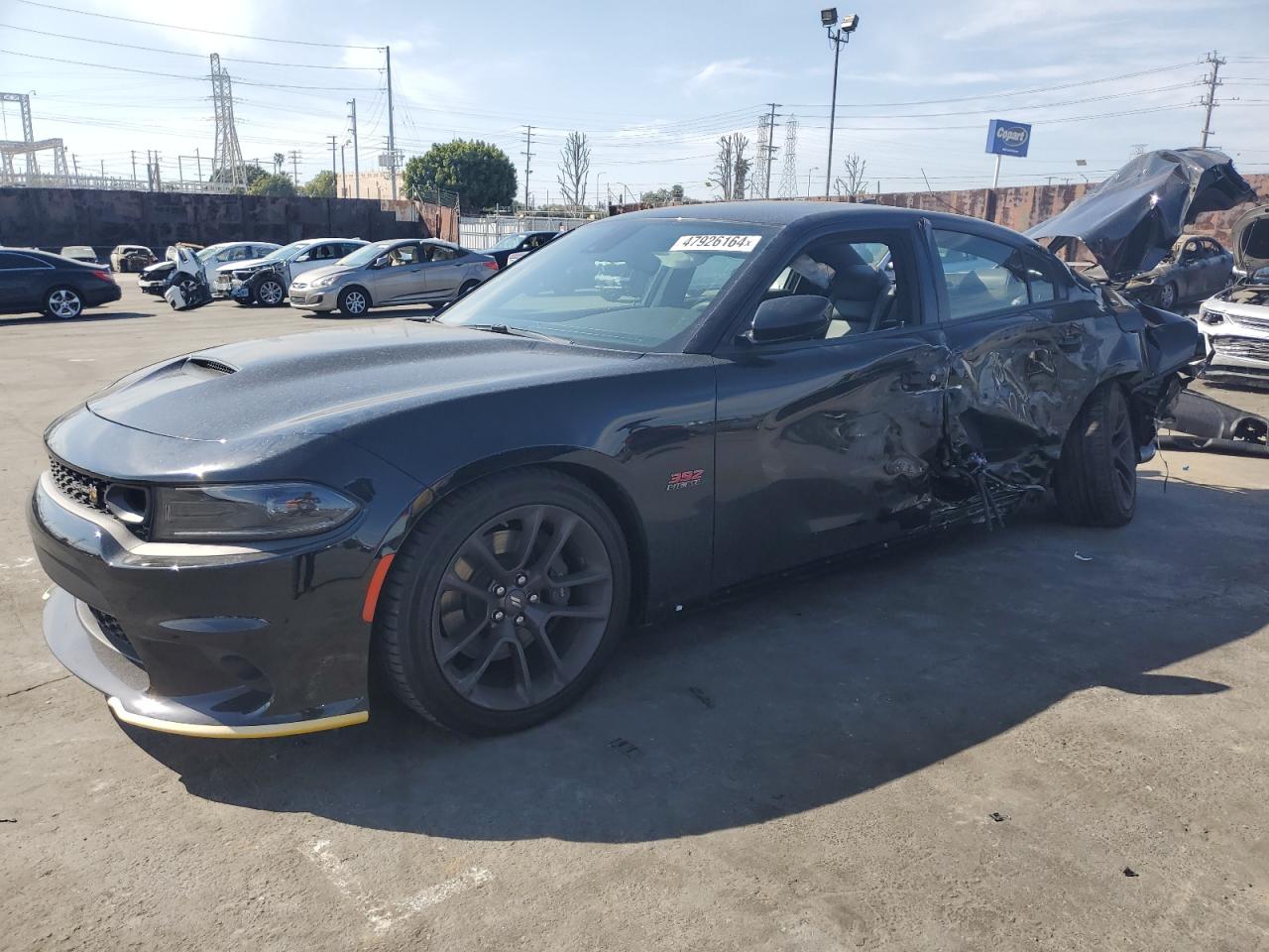 2023 DODGE CHARGER SCAT PACK VIN:2C3CDXGJ4PH533052