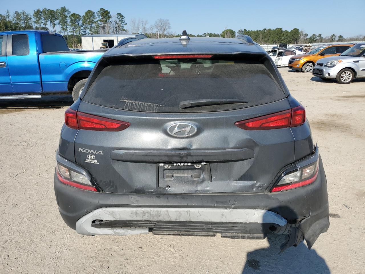 2022 HYUNDAI KONA SEL VIN:KM8K62AB0NU911024