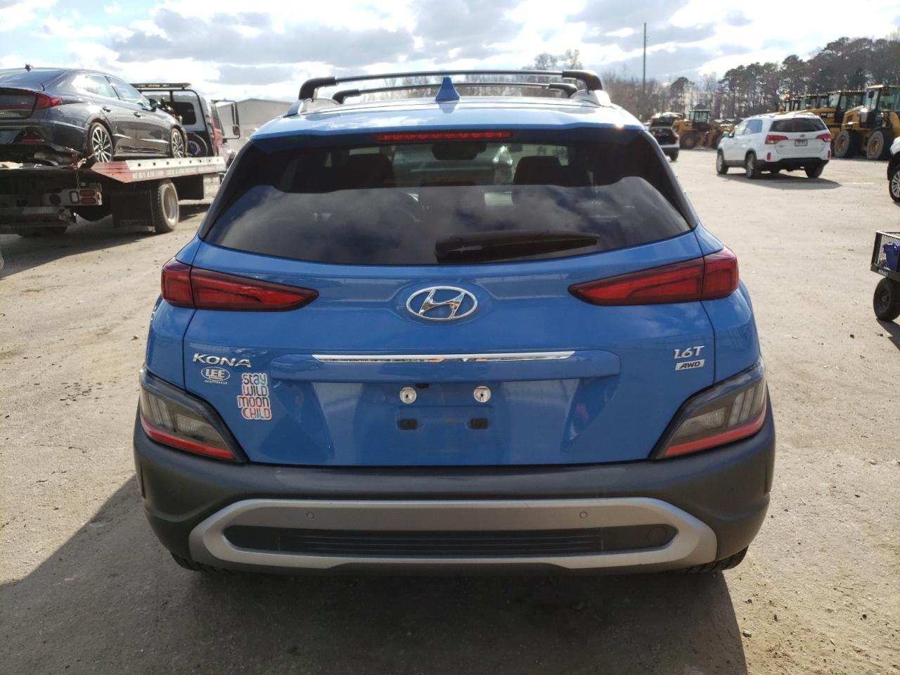2022 HYUNDAI KONA LIMITED VIN:KM8K5CA37NU824044