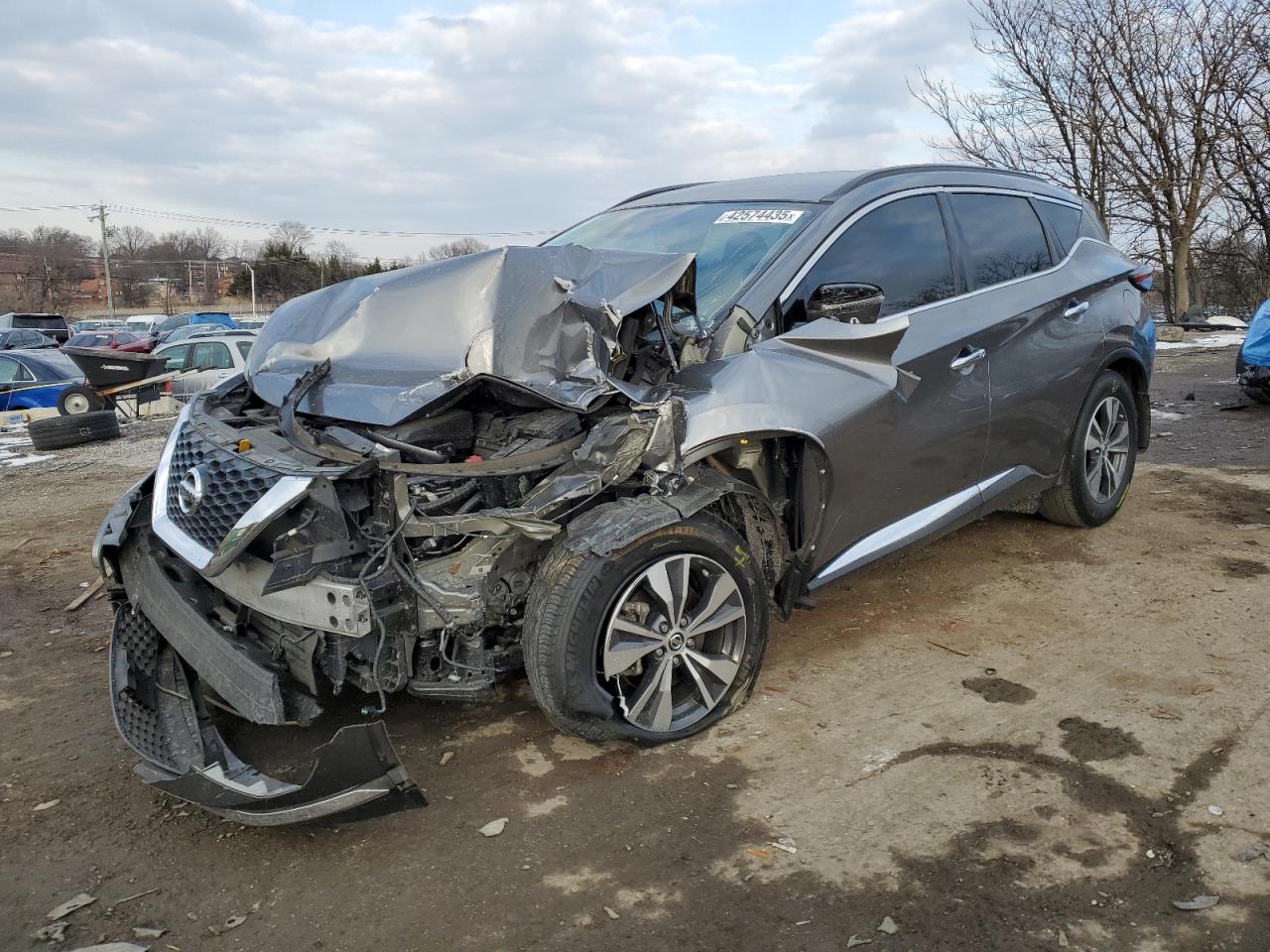 2022 NISSAN MURANO SV VIN:5N1AZ2BS0NC126624