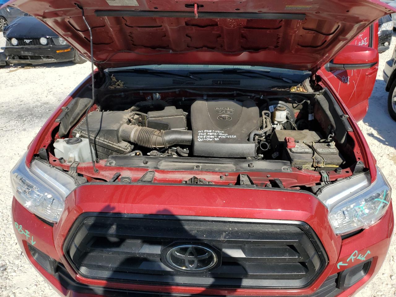 2022 TOYOTA TACOMA DOUBLE CAB VIN:3TMCZ5ANXNM453704