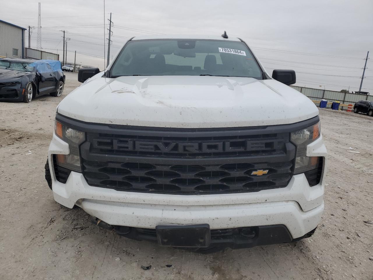 2022 CHEVROLET SILVERADO K1500 CUSTOM VIN:1GCPDBEK5NZ528208