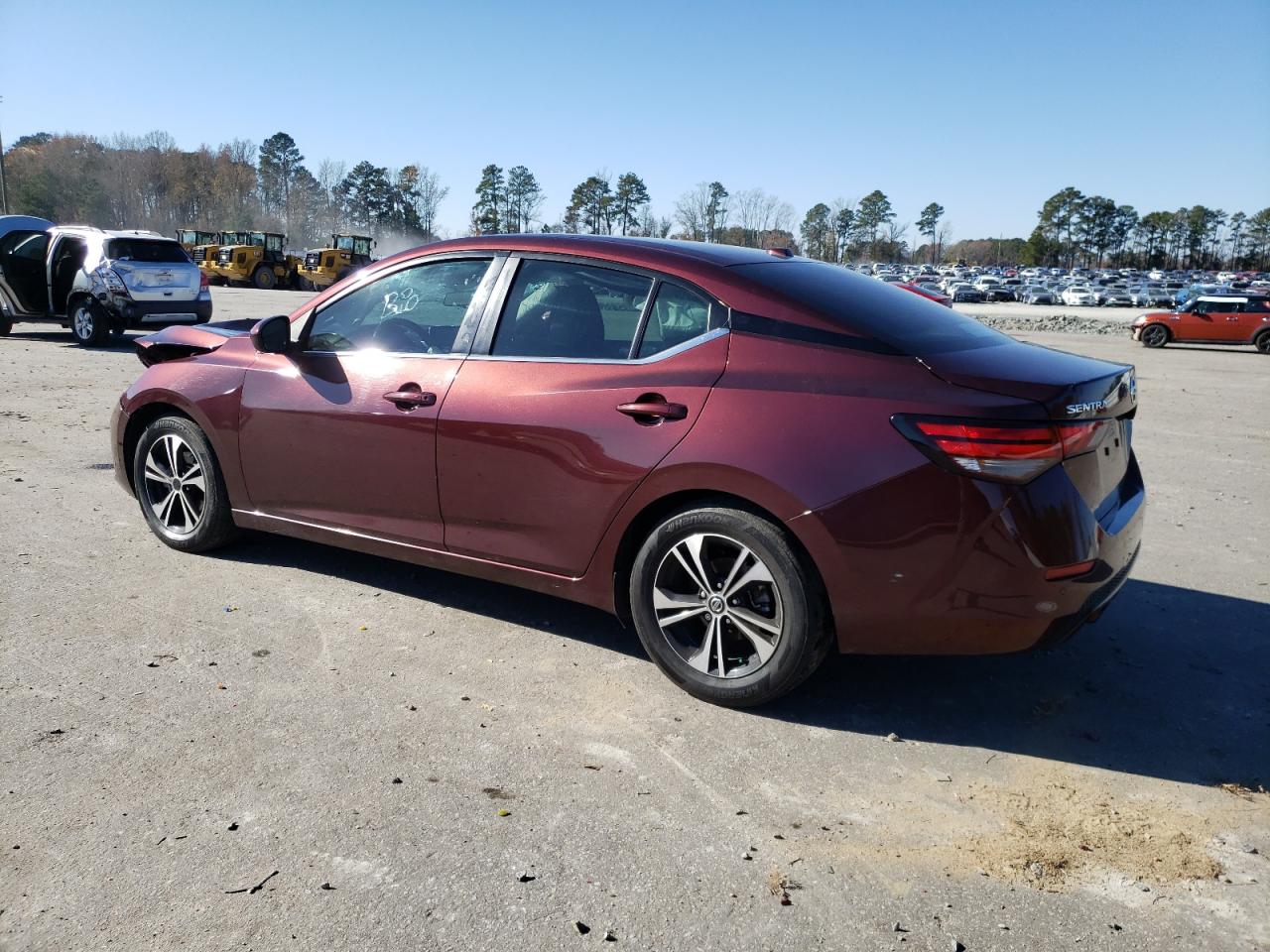 2022 NISSAN SENTRA SV VIN:3N1AB8CV6NY315048
