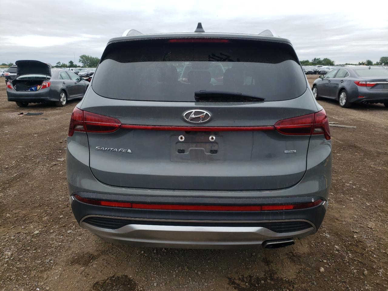 2022 HYUNDAI SANTA FE SEL VIN:5NMS6DAJ0NH414201