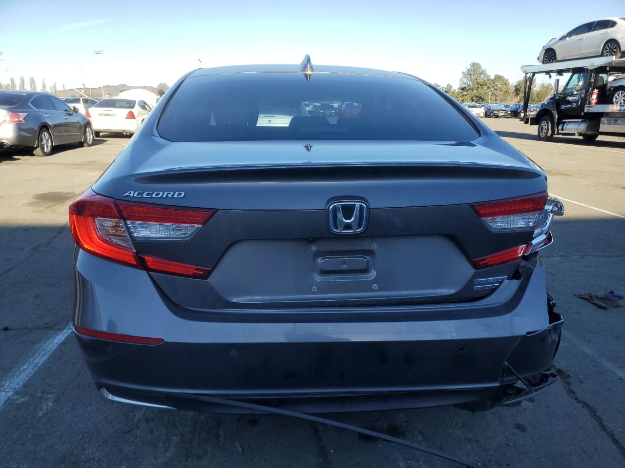 2022 HONDA ACCORD TOURING HYBRID VIN:1HGCV3F95NA014873