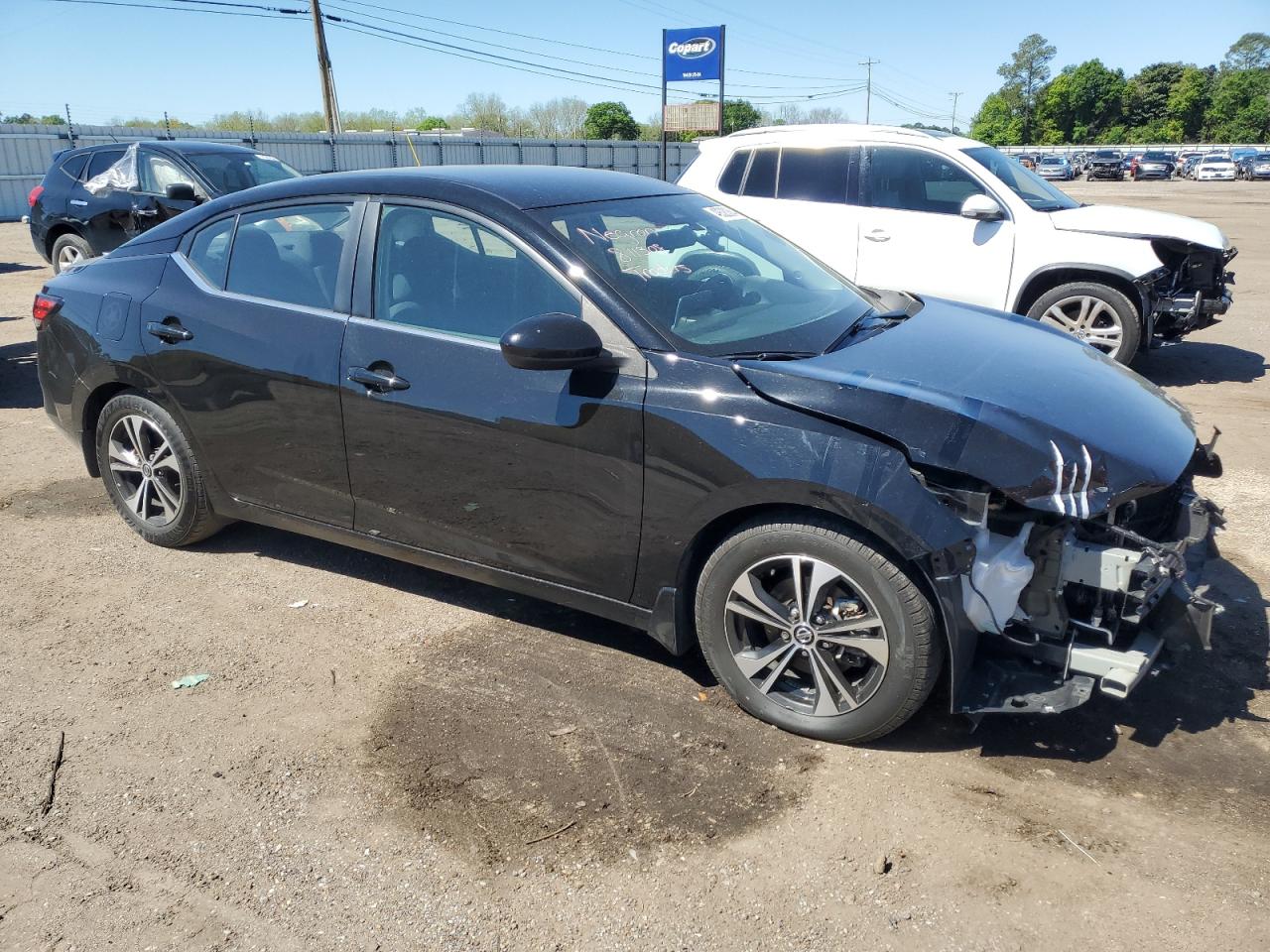 2022 NISSAN SENTRA SV VIN:3N1AB8CV8NY232687