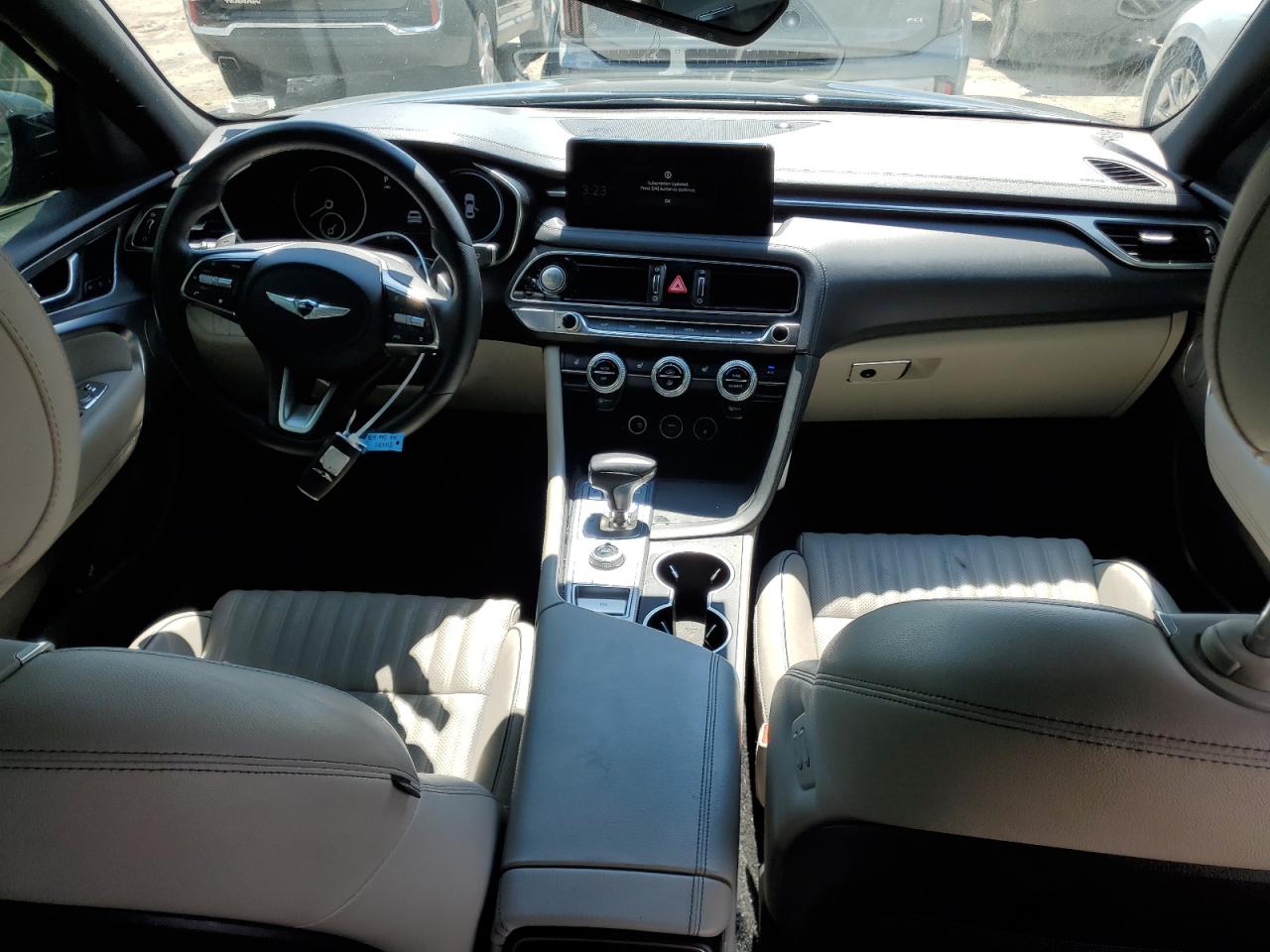 2022 GENESIS G70 BASE VIN:KMTG34TA9NU091742