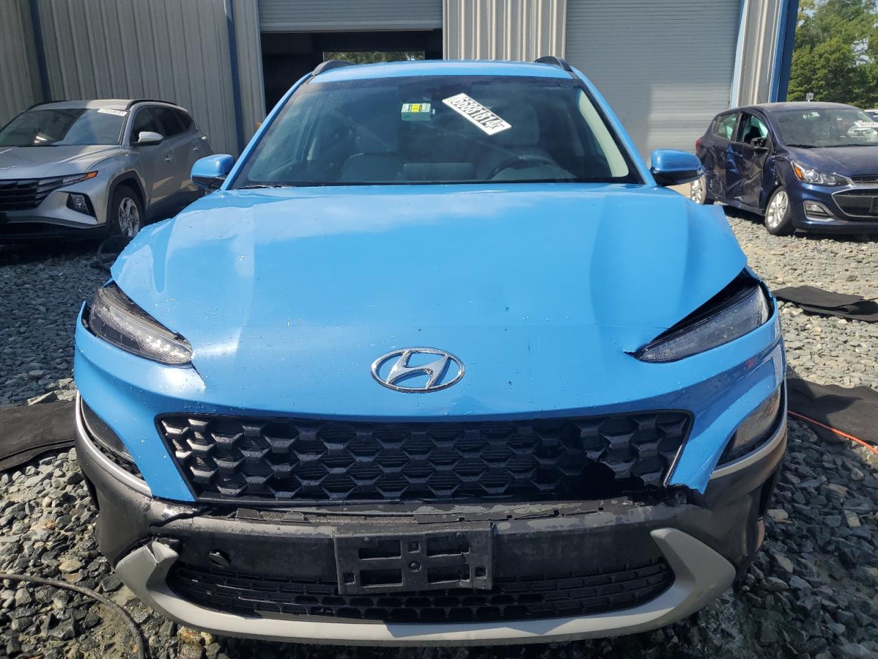 2022 HYUNDAI KONA SEL VIN:KM8K6CAB3NU923013