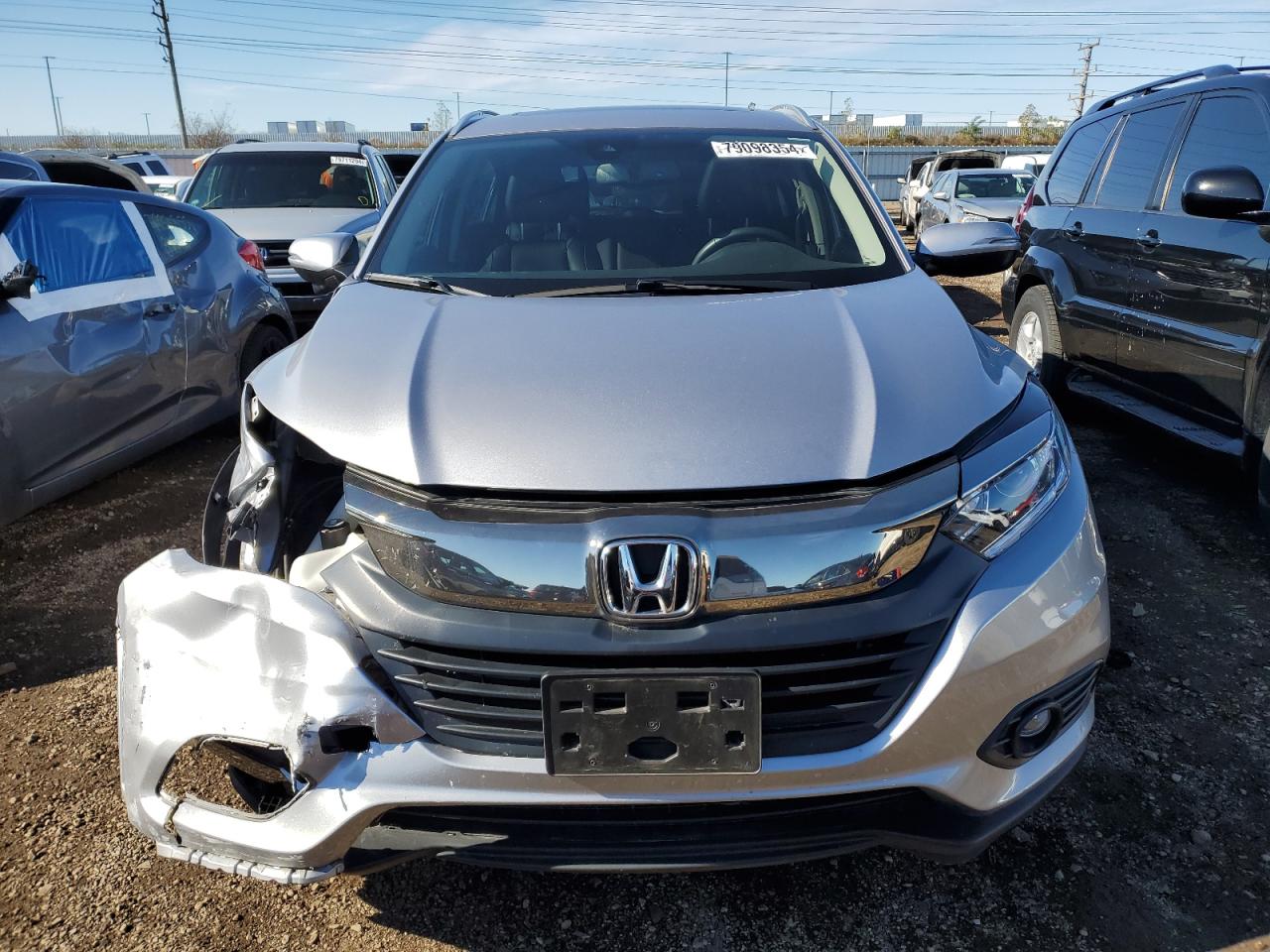 2022 HONDA HR-V EXL VIN:3CZRU6H74NM712977