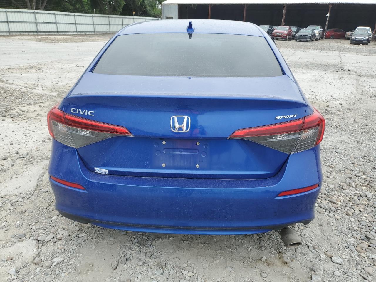 2022 HONDA CIVIC SPORT VIN:2HGFE2F57NH558281