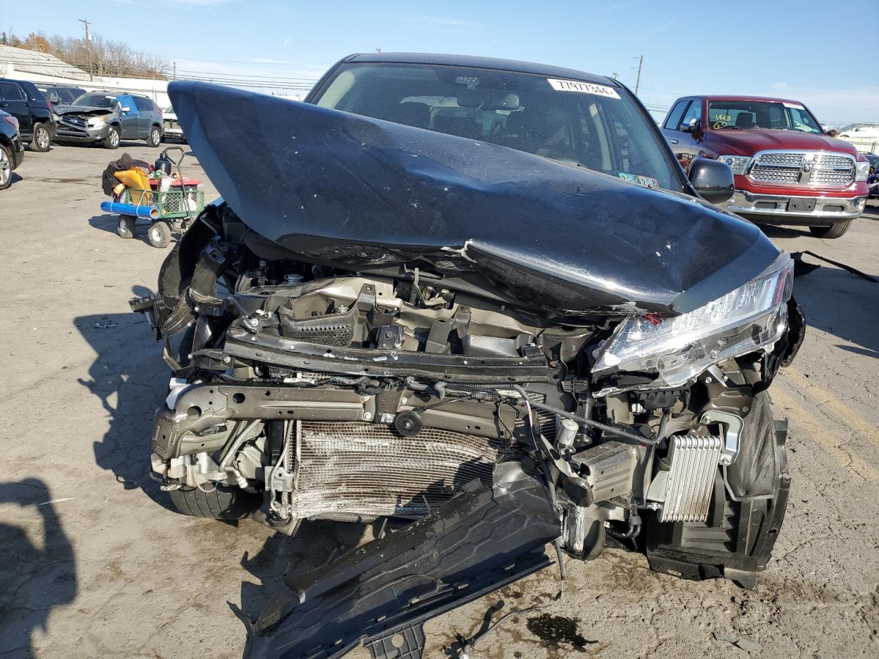 2022 MITSUBISHI OUTLANDER SPORT ES VIN:JA4APUAUXNU021487