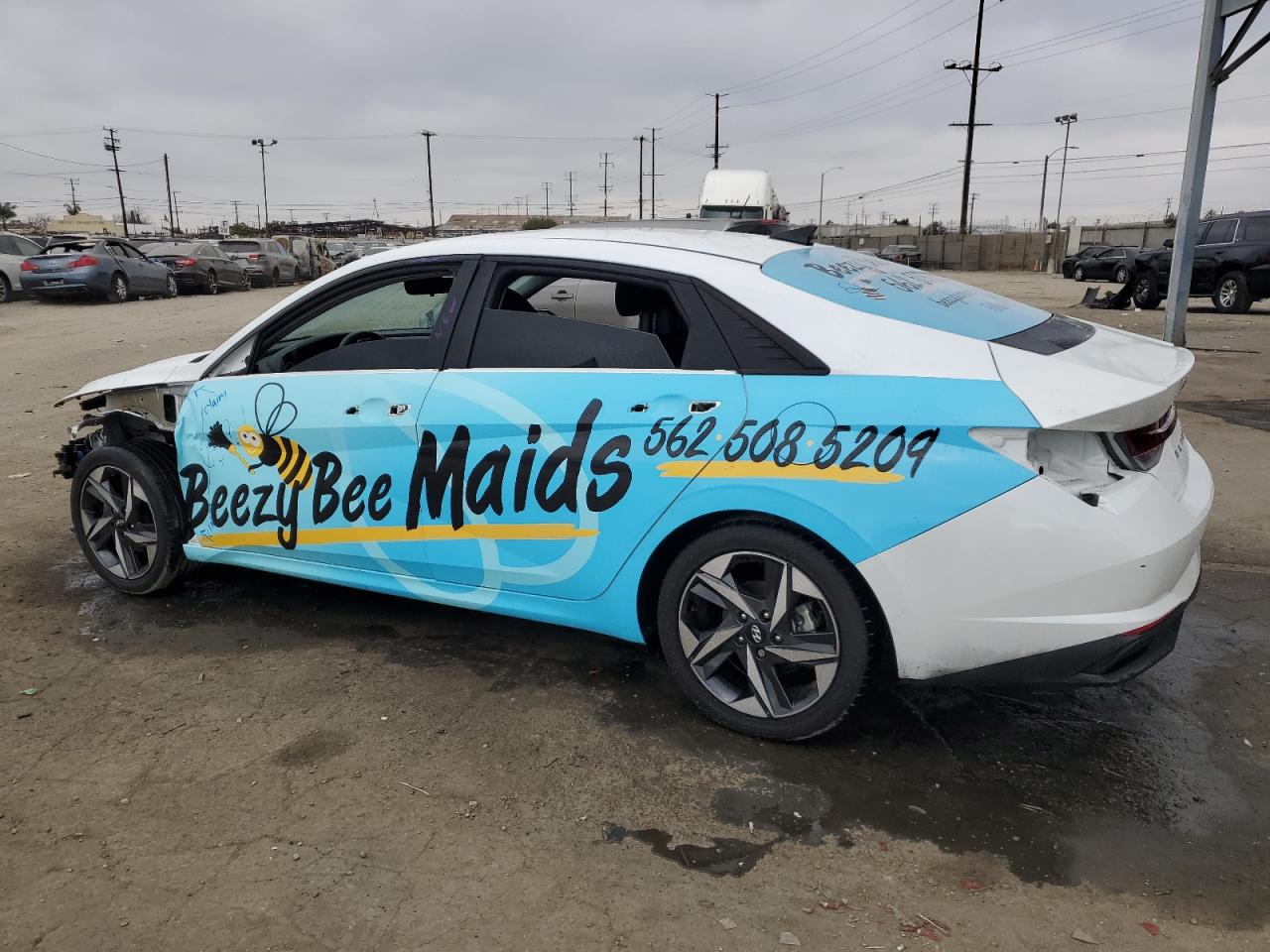 2023 HYUNDAI ELANTRA SEL VIN:5NPLS4AG1PH091867