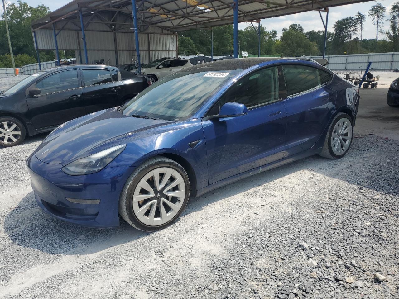 2022 TESLA MODEL 3  VIN:5YJ3E1EB8NF188029