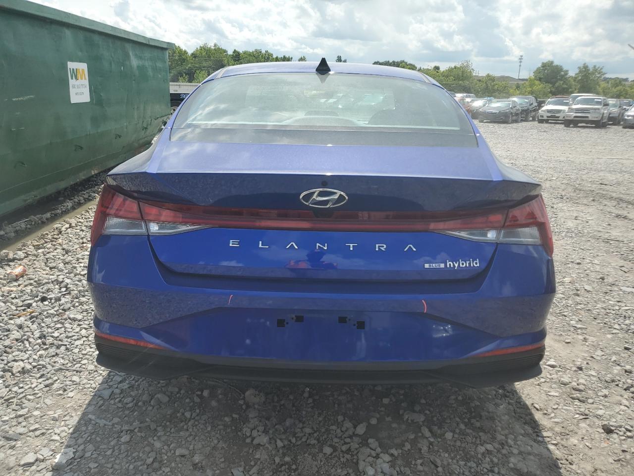 2023 HYUNDAI ELANTRA BLUE VIN:KMHLM4AJ3PU055671