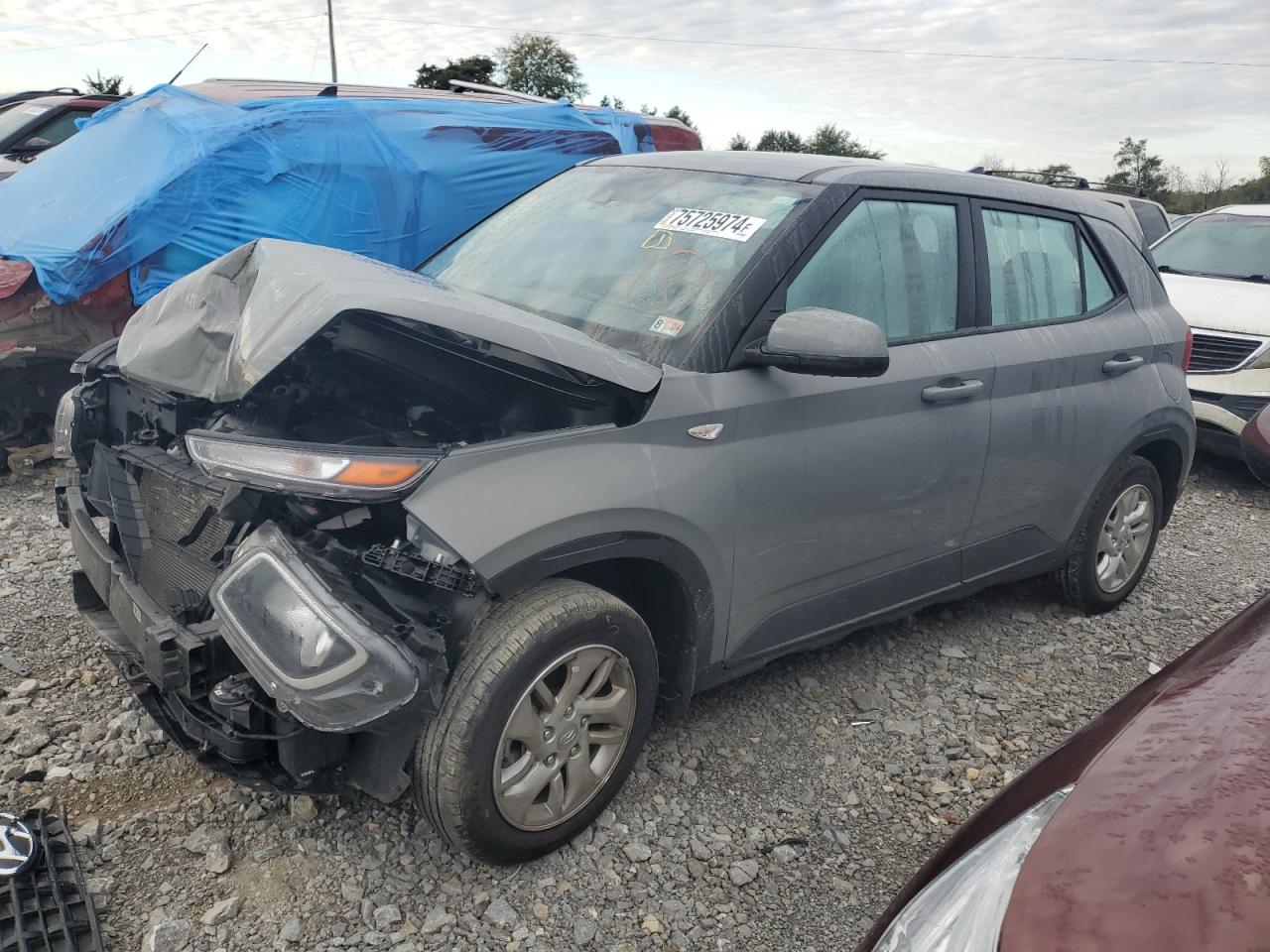 2022 HYUNDAI VENUE SE VIN:KMHRB8A35NU174599