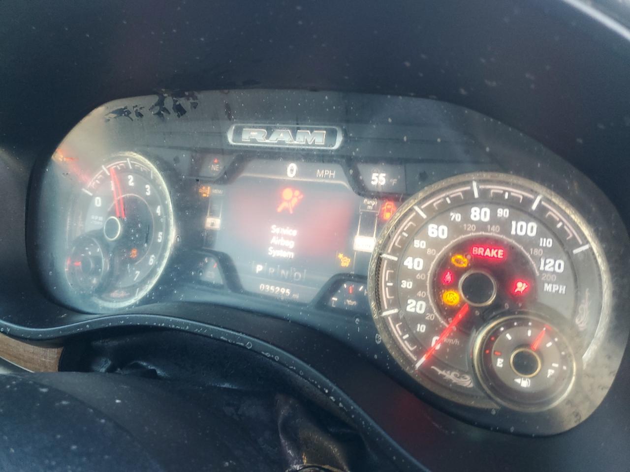 2022 RAM 1500 LONGHORN VIN:1C6SRFKT1NN429352