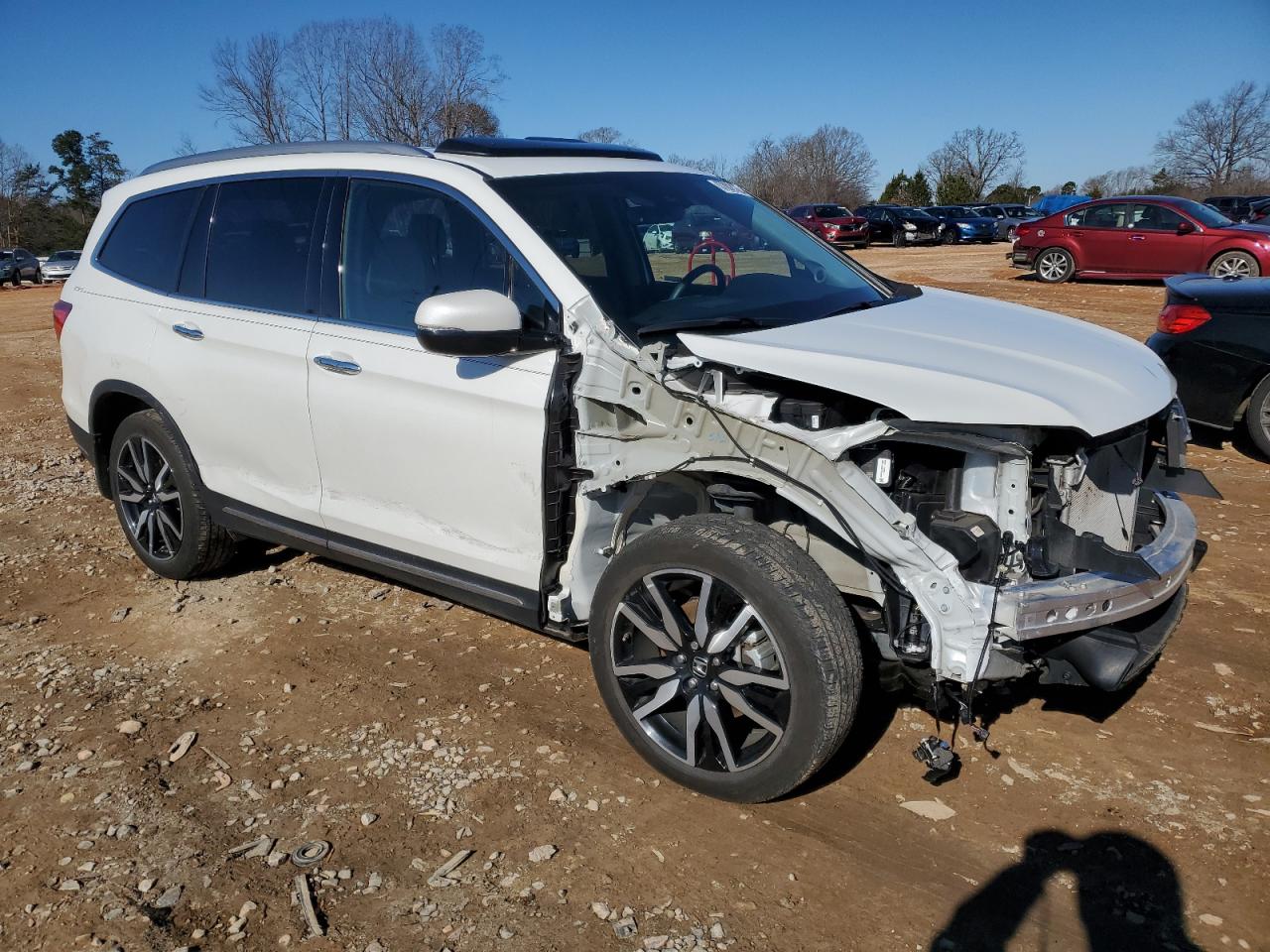 2022 HONDA PILOT TOURING VIN:5FNYF6H66NB059642