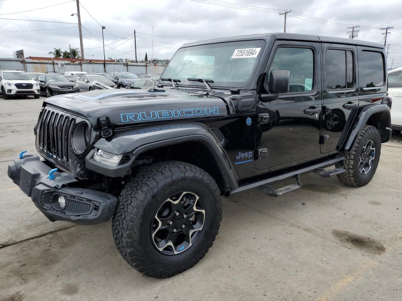 2023 JEEP WRANGLER RUBICON 4XE VIN:1C4JJXR67PW581392