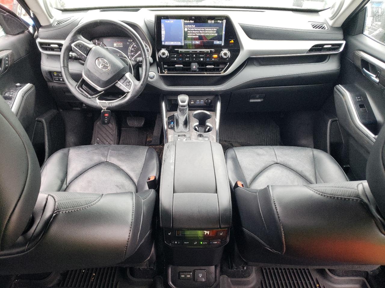 2022 TOYOTA HIGHLANDER PLATINUM VIN:5TDFZRBH7NS182601