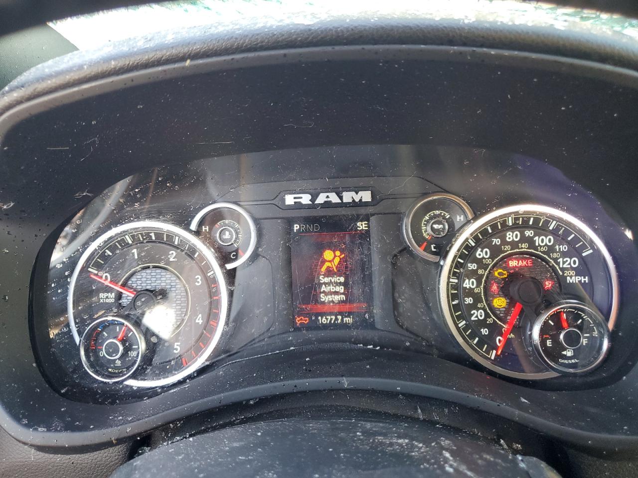 2024 RAM 2500 BIG HORN VIN:3C6UR5DL7RG349374