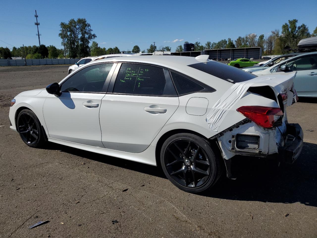 2022 HONDA CIVIC SPORT VIN:2HGFE2F53NH502600