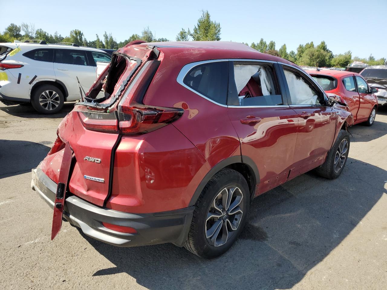 2022 HONDA CR-V EXL VIN:5J6RT6H83NL036390