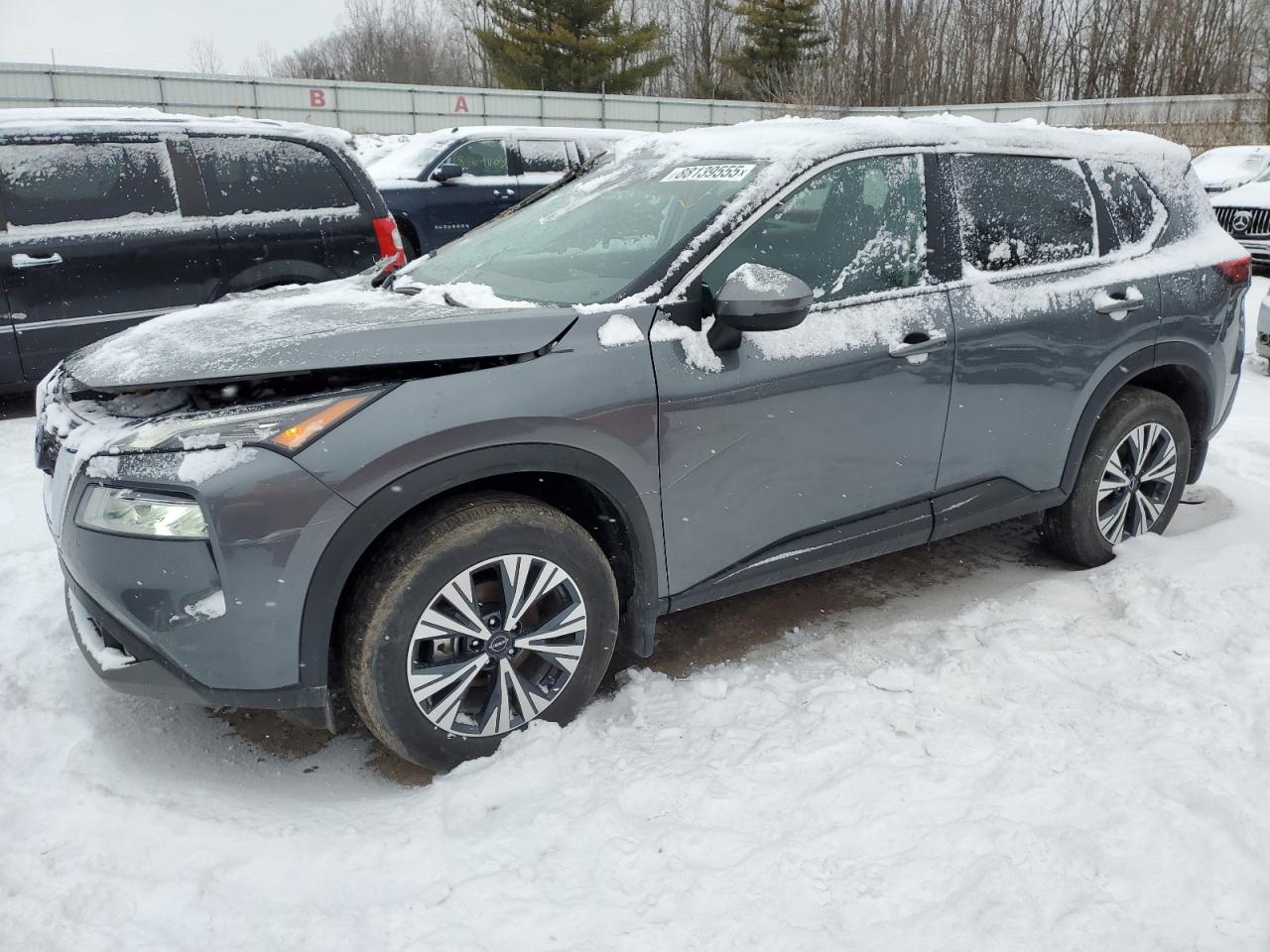 2022 NISSAN ROGUE SV VIN:5N1BT3BB9NC727249