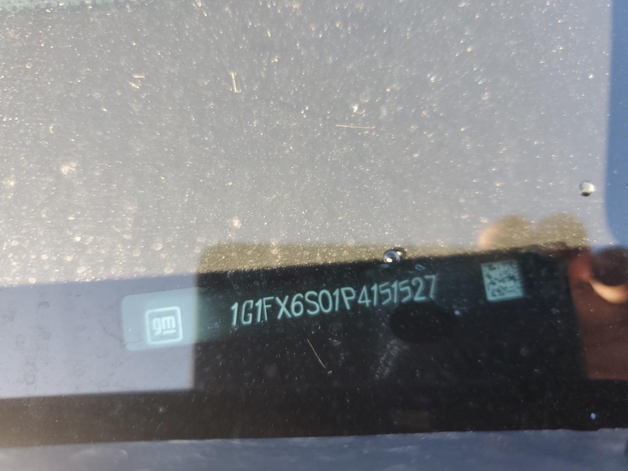 2023 CHEVROLET BOLT EV 2LT VIN:1G1FX6S01P4151527